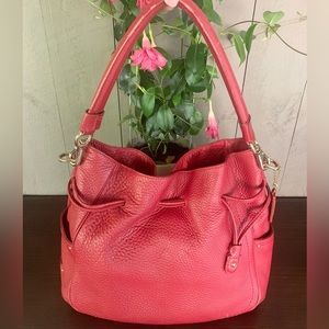 Cole Haan Pebbled Leather Bucket Bag